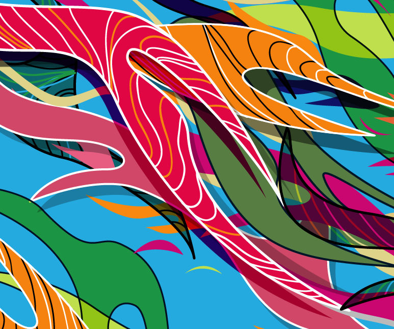 free vector Abstract Colored Vector Illustration